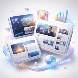 Interactive News Widgets